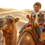 How old do you have to be to ride a camel in Dubai?
