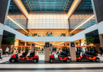 How to get buggy at Dubai Mall?