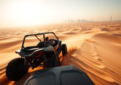 Is dune bashing in Dubai scary?