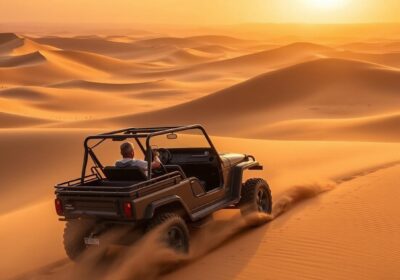 Is dune bashing in Dubai scary?