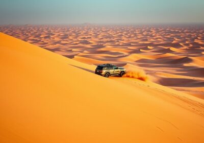 Is dune bashing in Dubai scary?