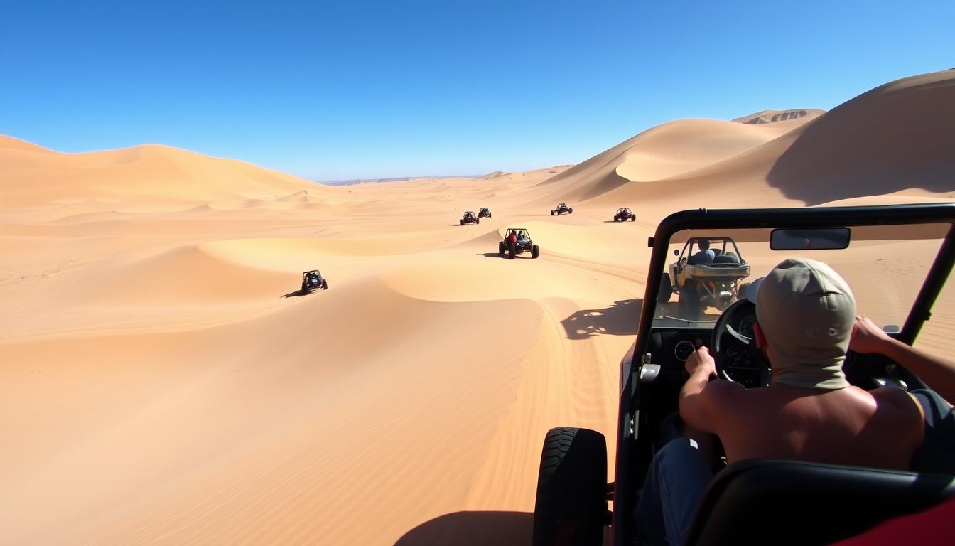 Is dune bashing like roller coaster?
