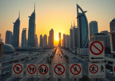 What are the don'ts in Dubai?
