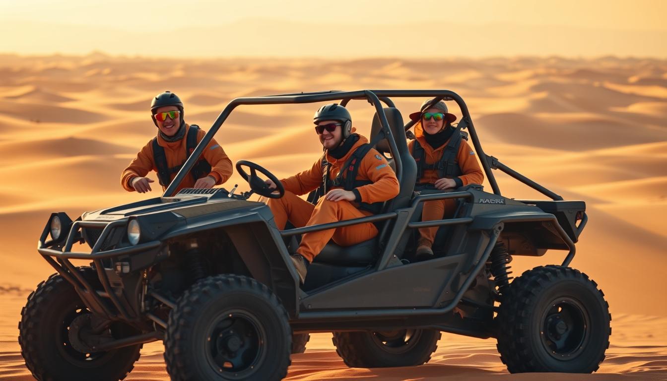 What do you wear when dune bashing?