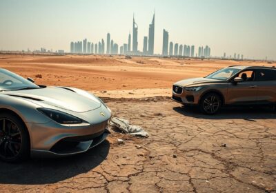 What happens to abandoned luxury cars in Dubai?