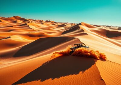 What is red dune bashing in Dubai?