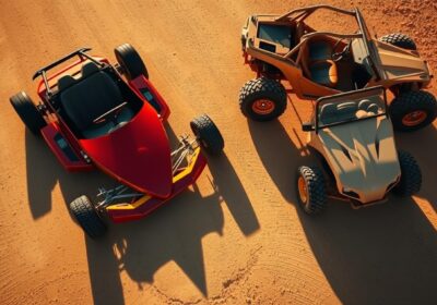 What is the difference between a go kart and a dune buggy?