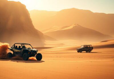 What is the difference between dune bashing and desert safari?
