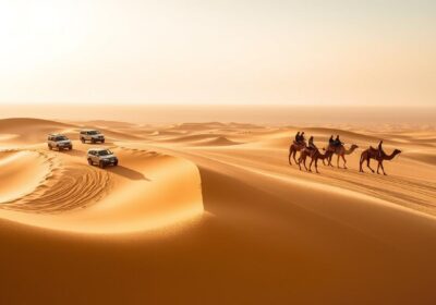 What is the difference between dune bashing and desert safari?