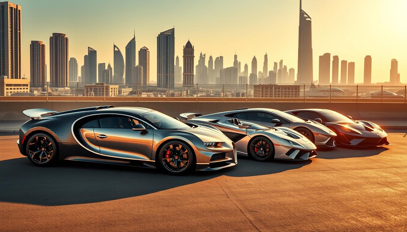 Which car is rare in Dubai?