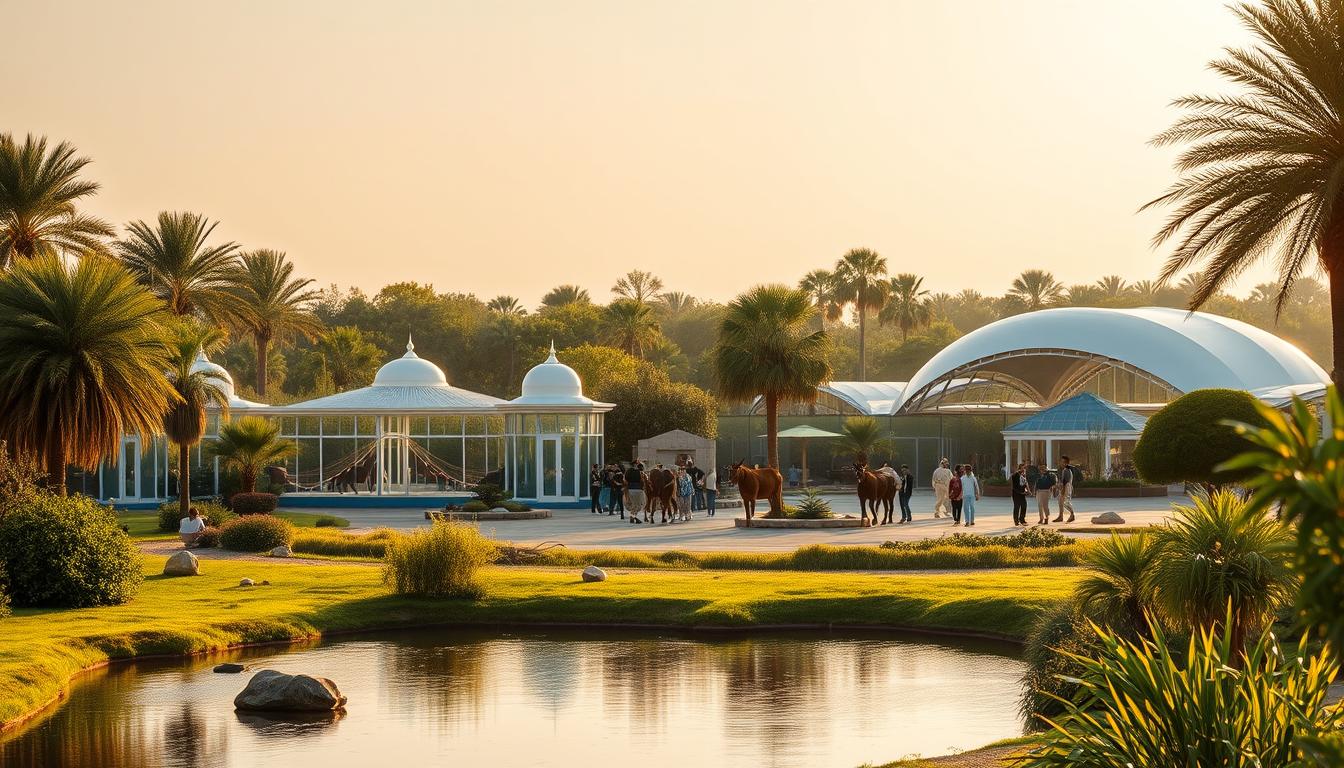 Which zoo is better, Abu Dhabi or Dubai?