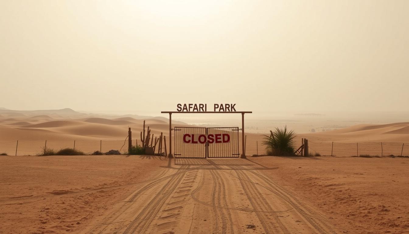 Why is Dubai safari closed?