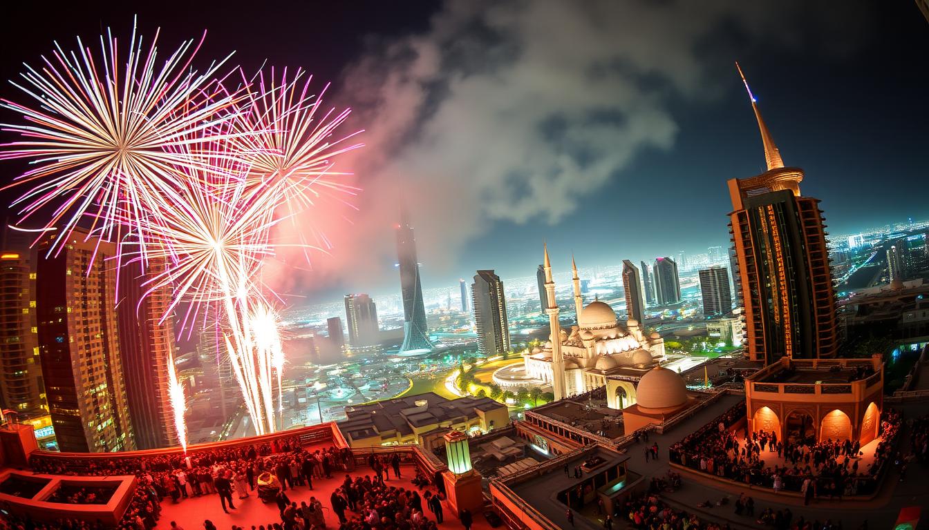 12 Spots to Watch Eid Al-Fitr Fireworks in UAE 2025