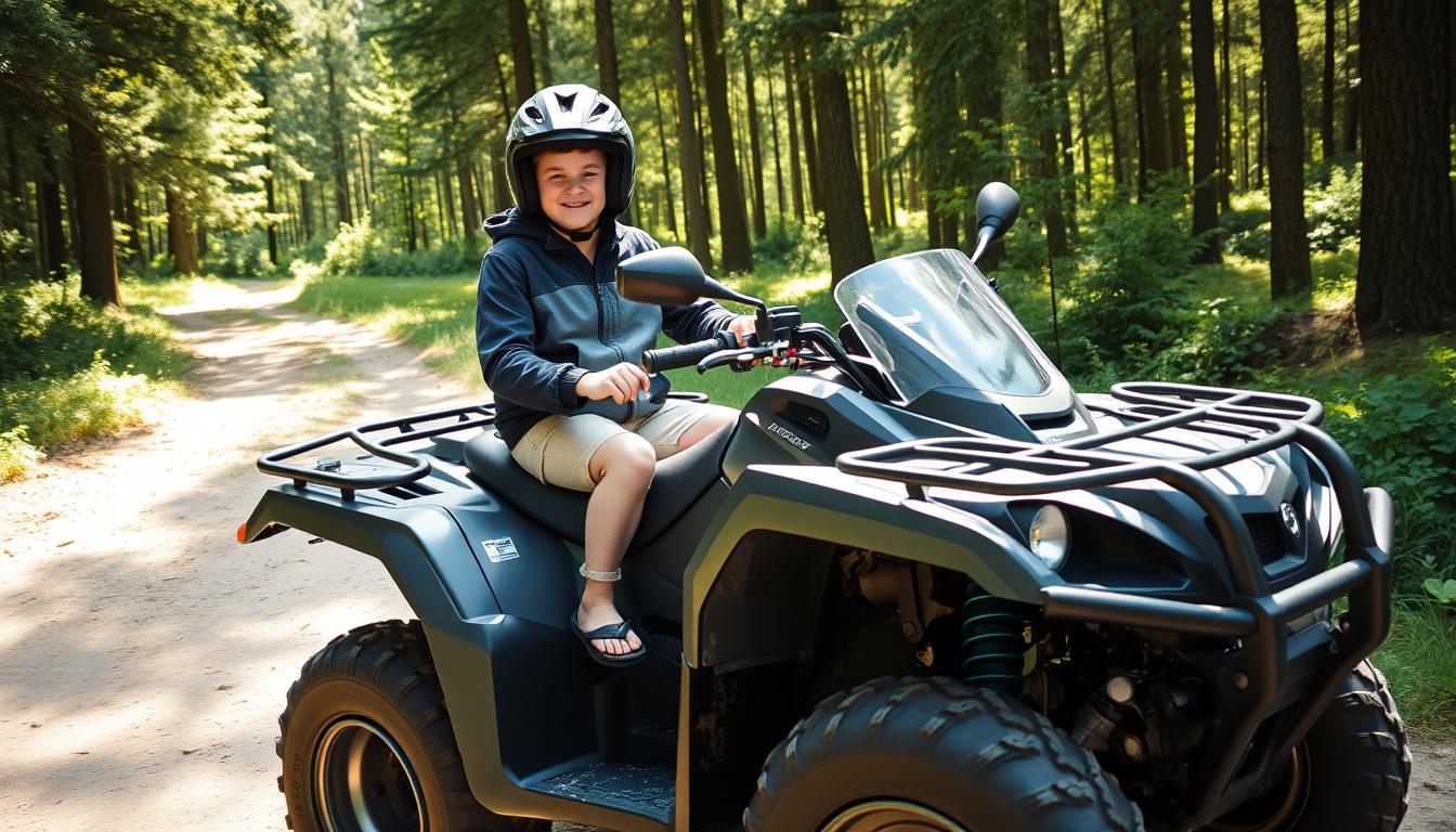 Can a 15 year old ride a quad?