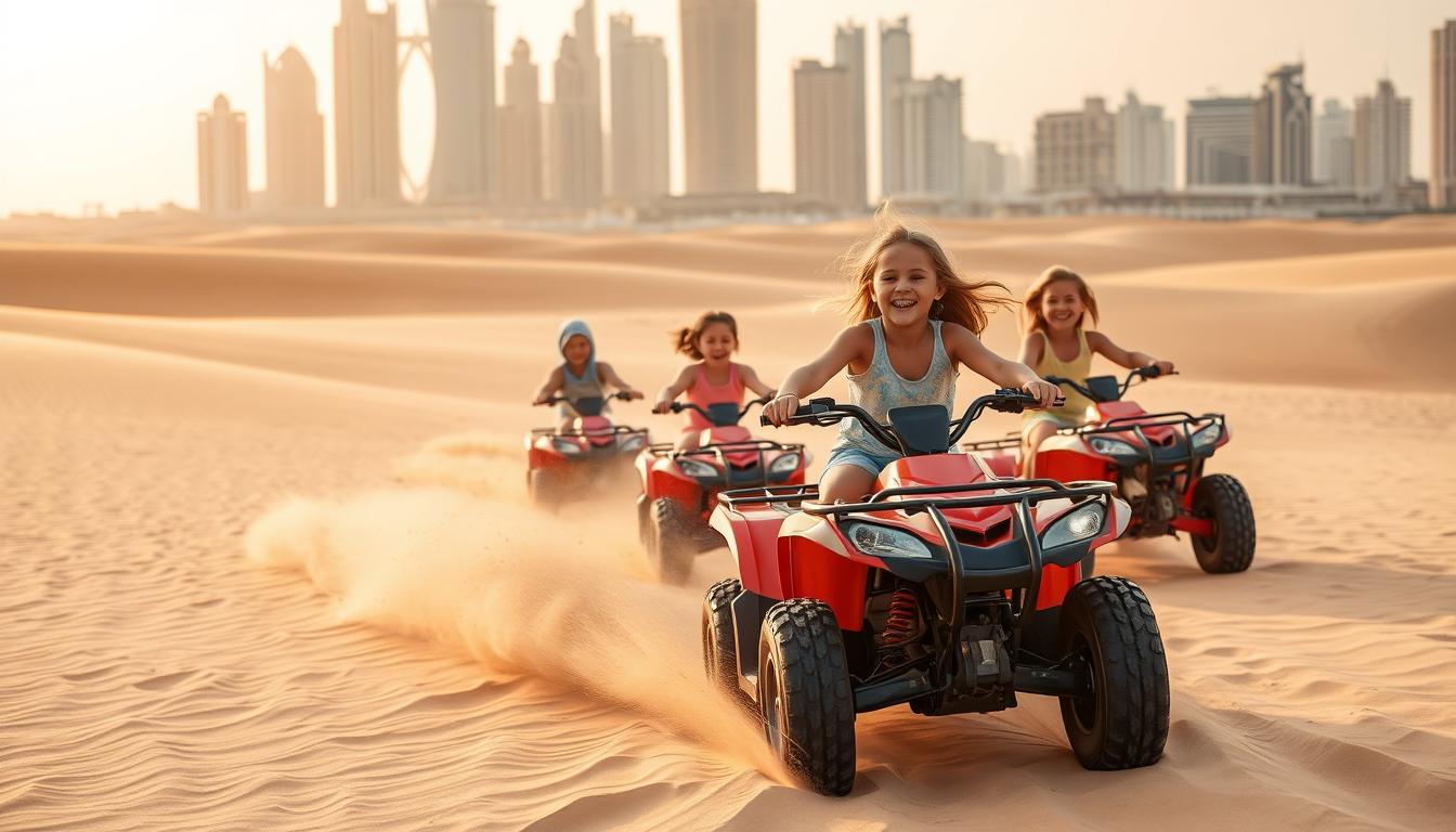Can kids do quad biking in Dubai?