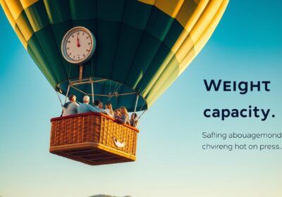 Can overweight people go on a hot air balloon?