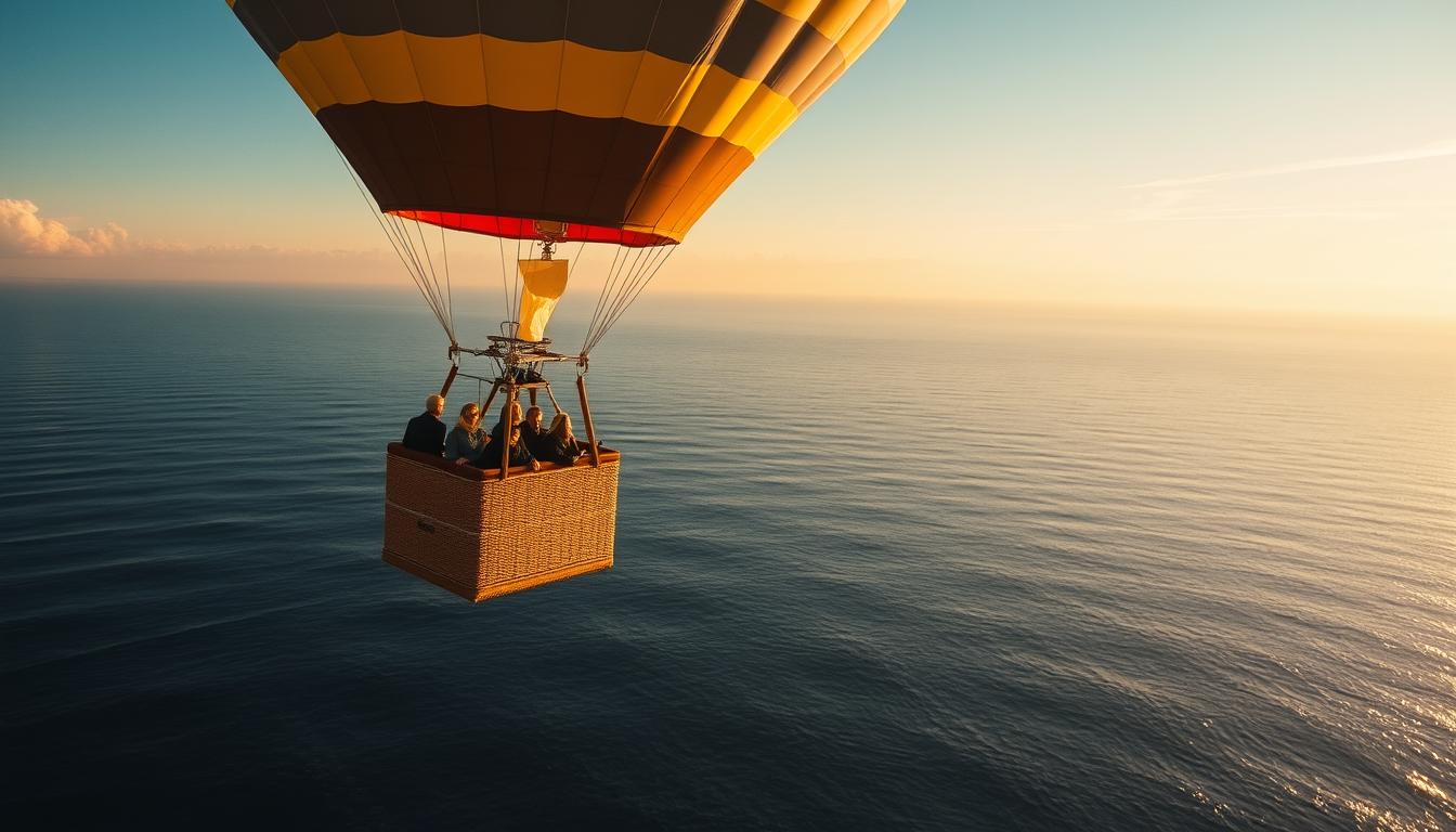 Can you cross the ocean in a hot air balloon?