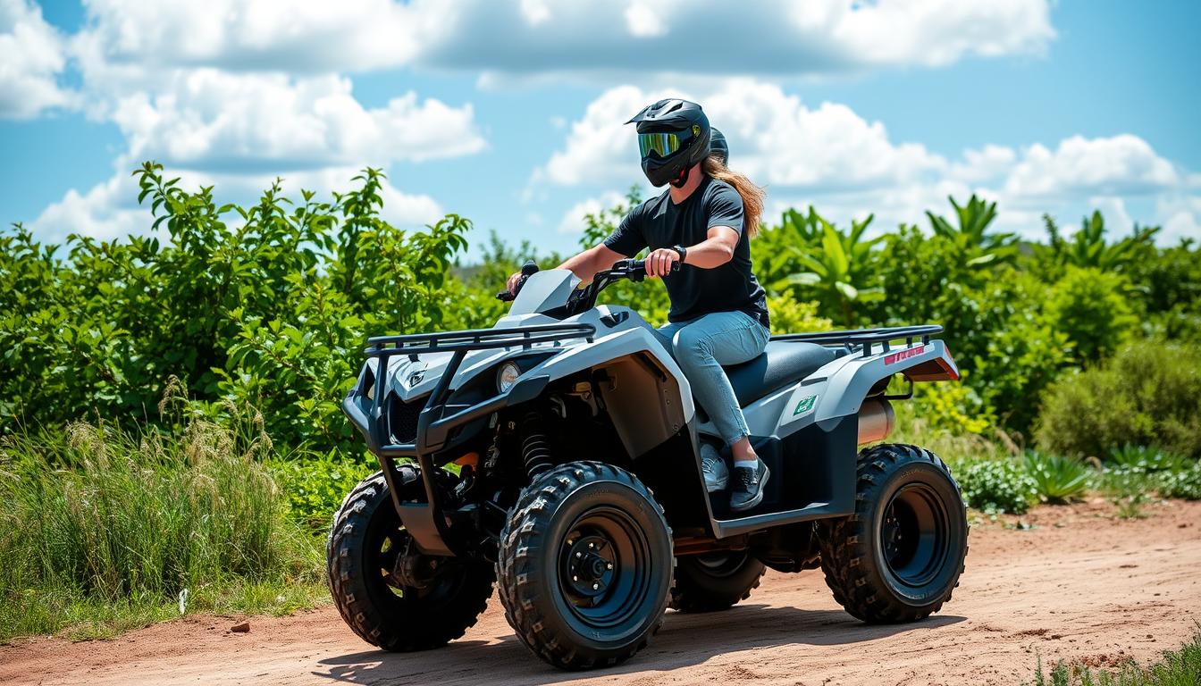 Can you have two people on a quad bike?
