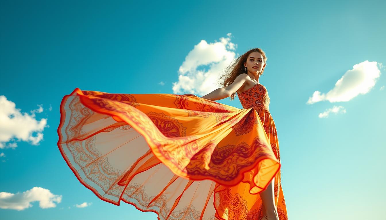 Can you wear a dress on a hot air balloon?