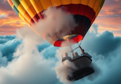 Do you feel turbulence in a hot air balloon?