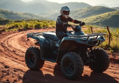How do you stay safe on a quad bike?