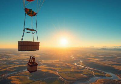 How far up can you go in a hot air balloon?