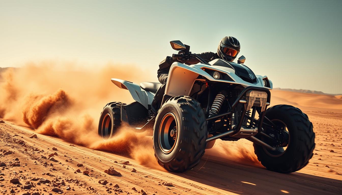 How fast can a quad bike go?