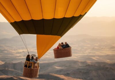 How fast can you go in a hot air balloon?