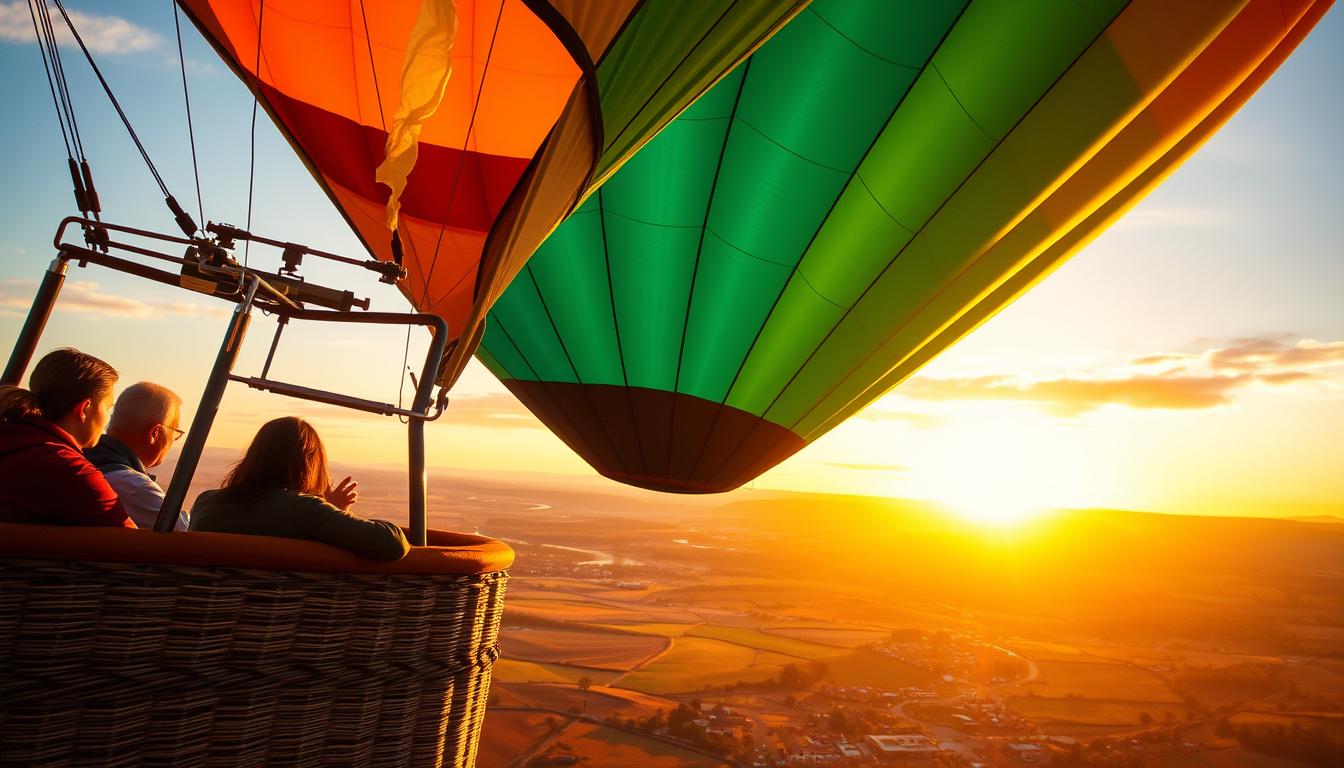 How long can you stay in a hot air balloon?