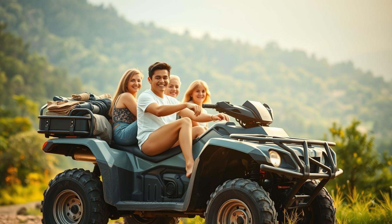 How many people can fit on an ATV?