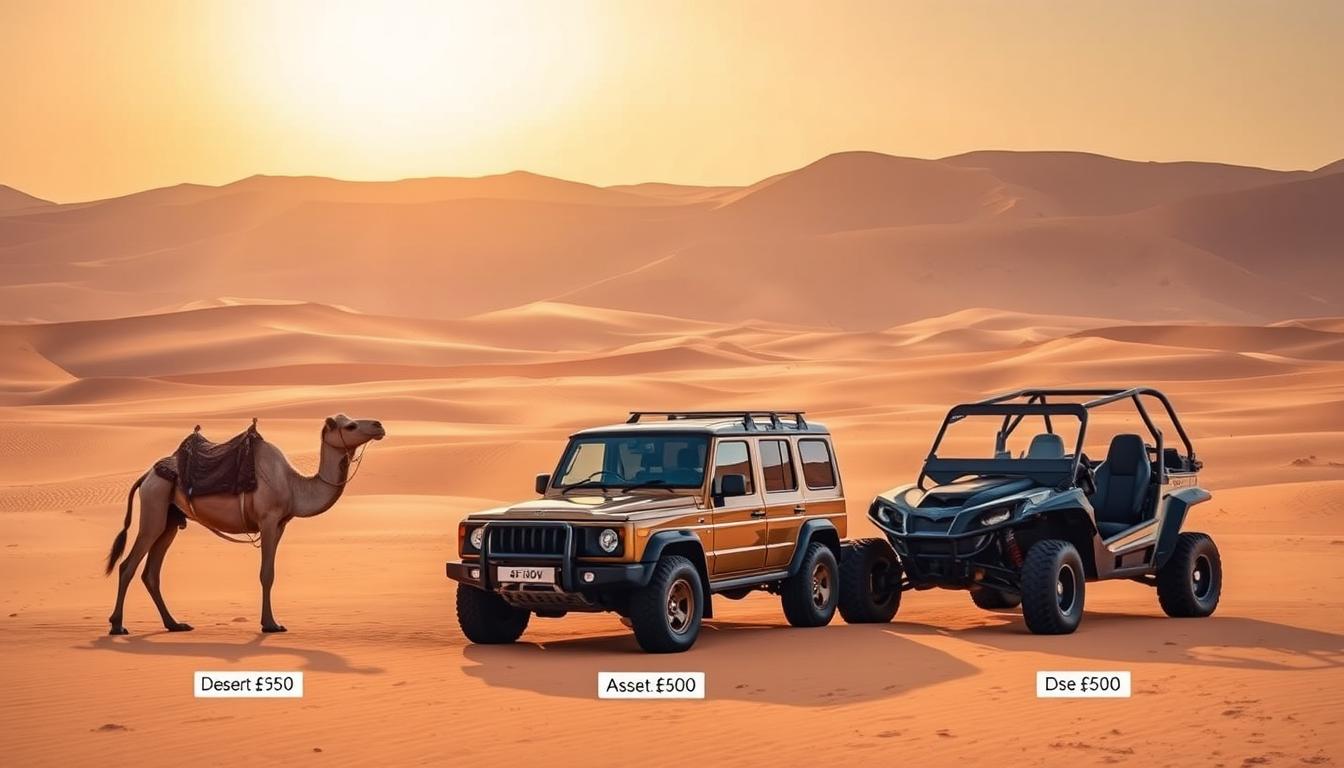 How much does desert safari in Dubai cost?