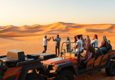How much does it cost to go to the desert in Dubai?