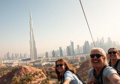 How much does it cost to zipline in Dubai?