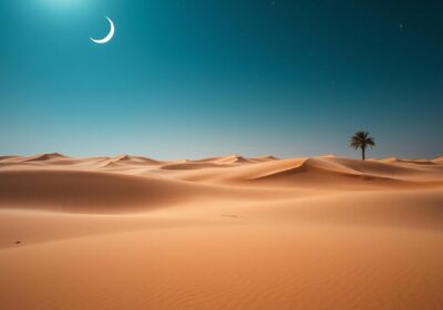 Is Dubai desert hot at night?