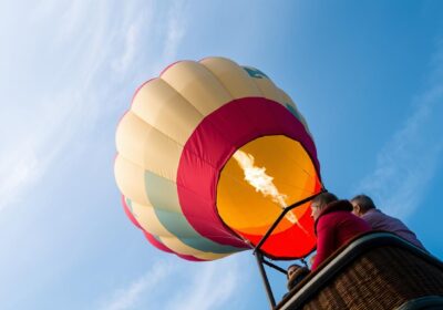 Is it cold up in a hot air balloon?