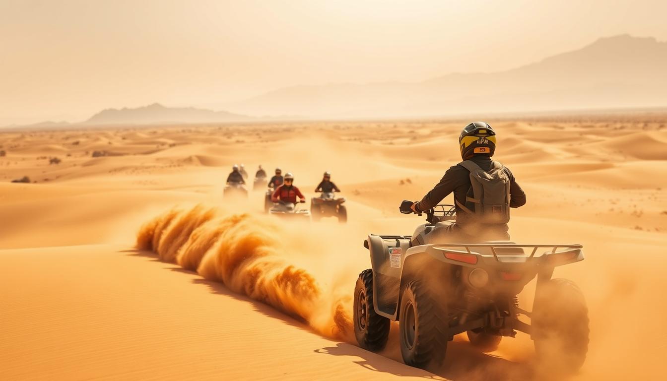 Is quad biking in the desert safe?