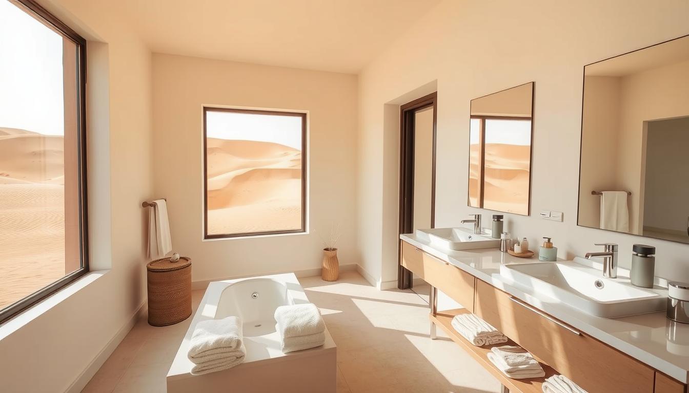 Is there washroom in Desert Safari Dubai?
