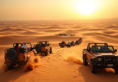 What does the Dubai desert safari include?