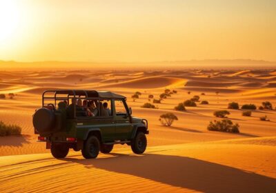 What is included in the desert safari package?