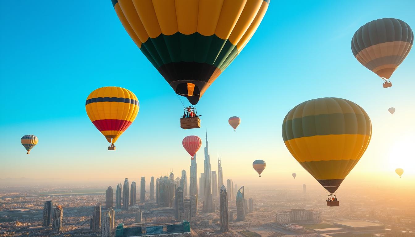 What is the best time for hot air balloon in Dubai?