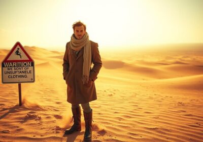 What not to wear in the desert?