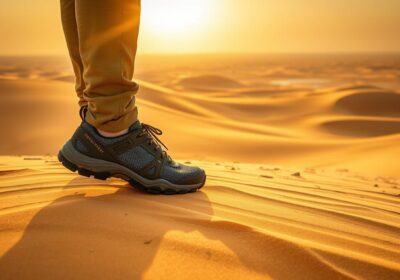 What shoes to wear in Dubai desert safari?