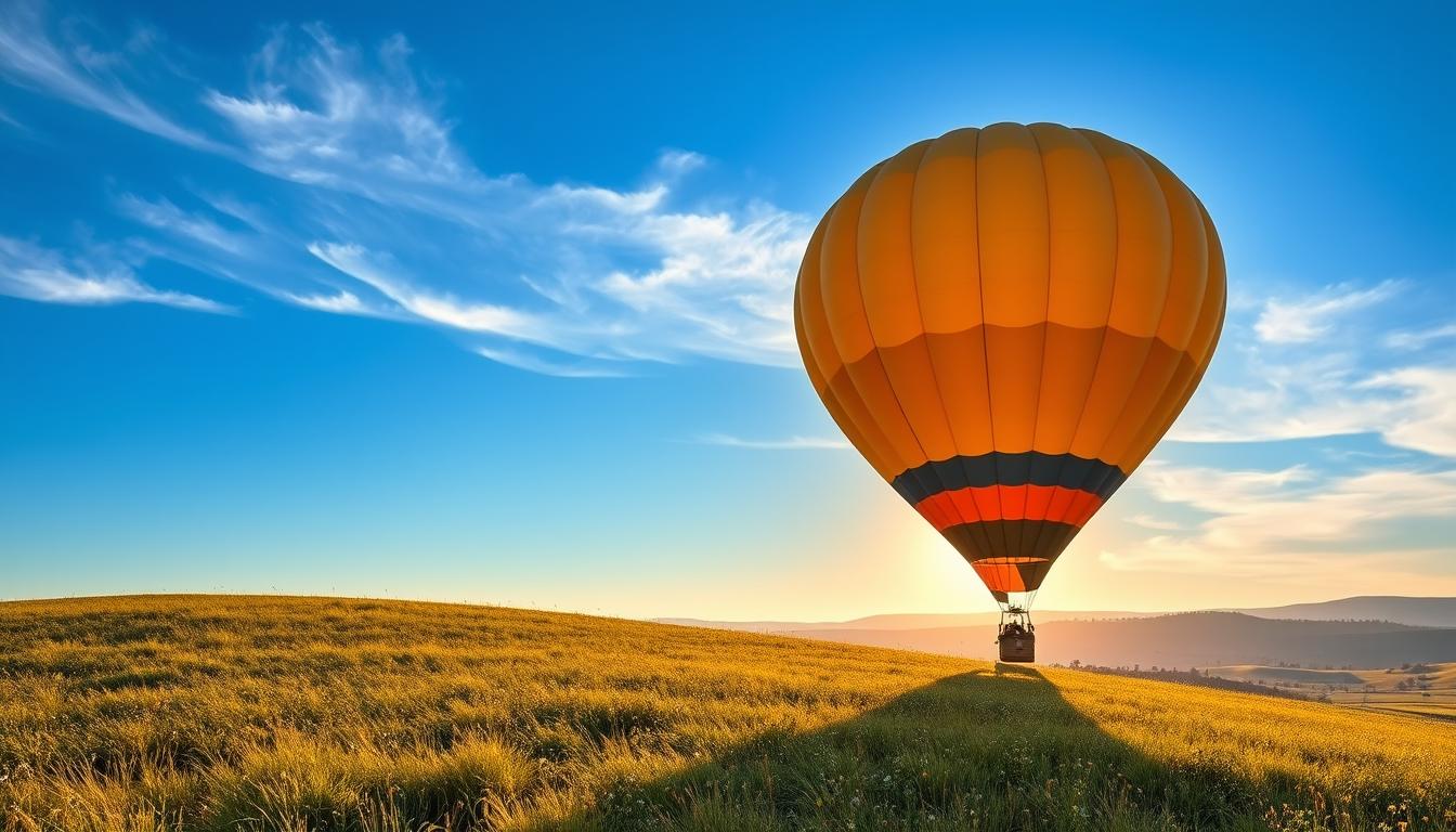 What weather is good for hot air balloon?