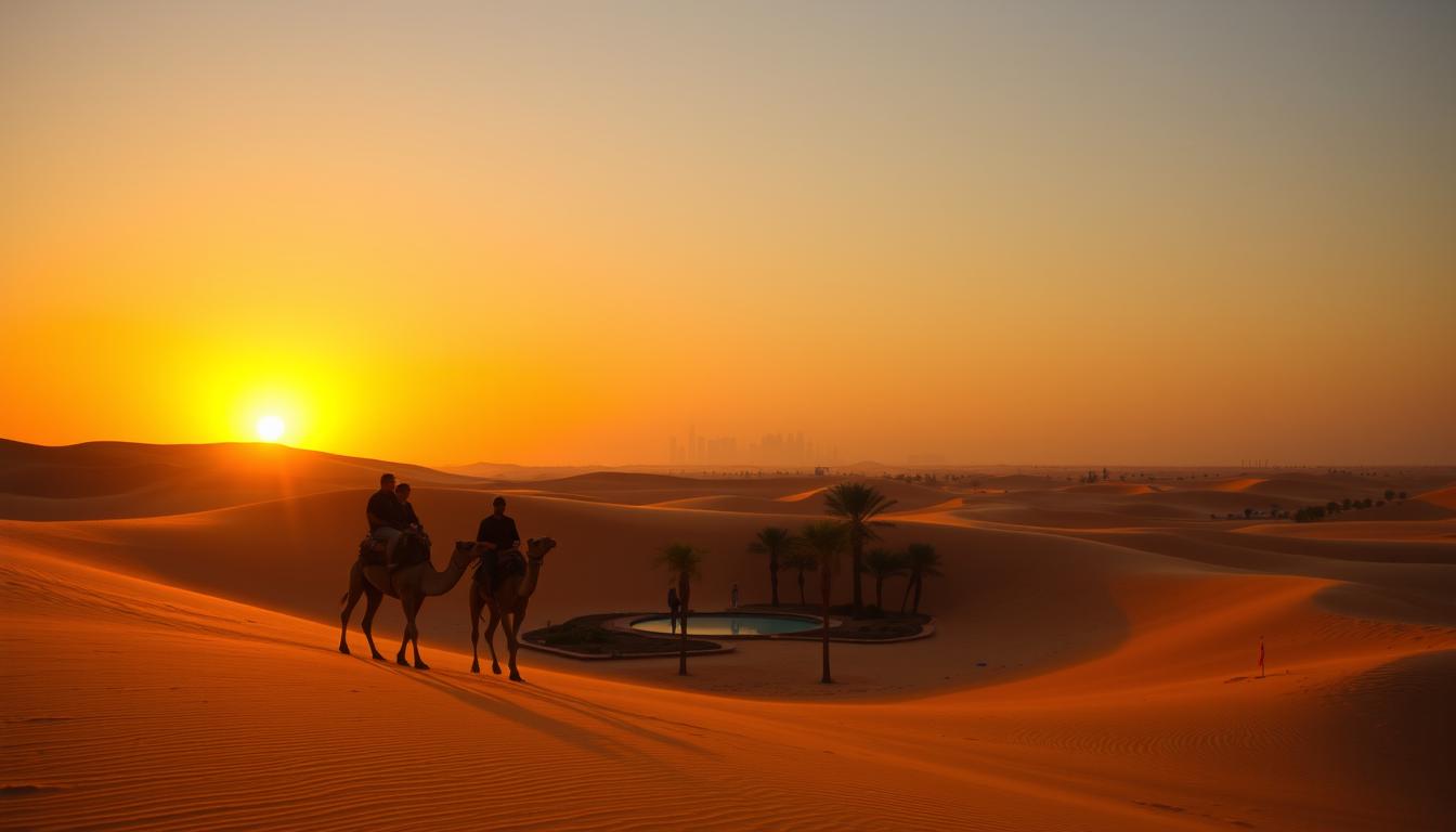 Which time is best for desert safari in Dubai?