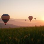 Why do hot air balloons only fly in the morning?