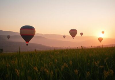 Why do hot air balloons only fly in the morning?