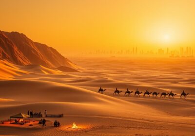 Dîner barbecue et spectacle : les délices du safari dans le désert de Dubaï