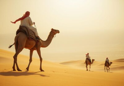 Balade à dos de chameau à Dubaï : un voyage traditionnel dans le désert
