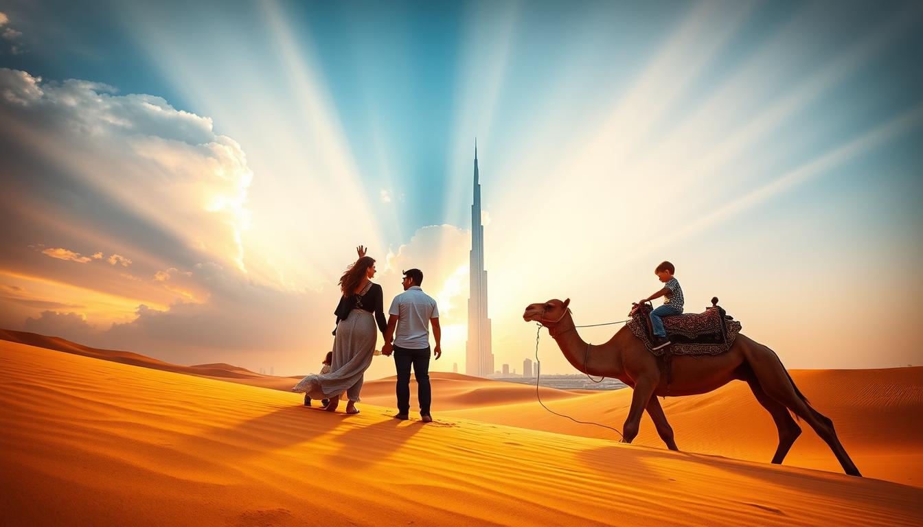 Family Desert Photography Dubai