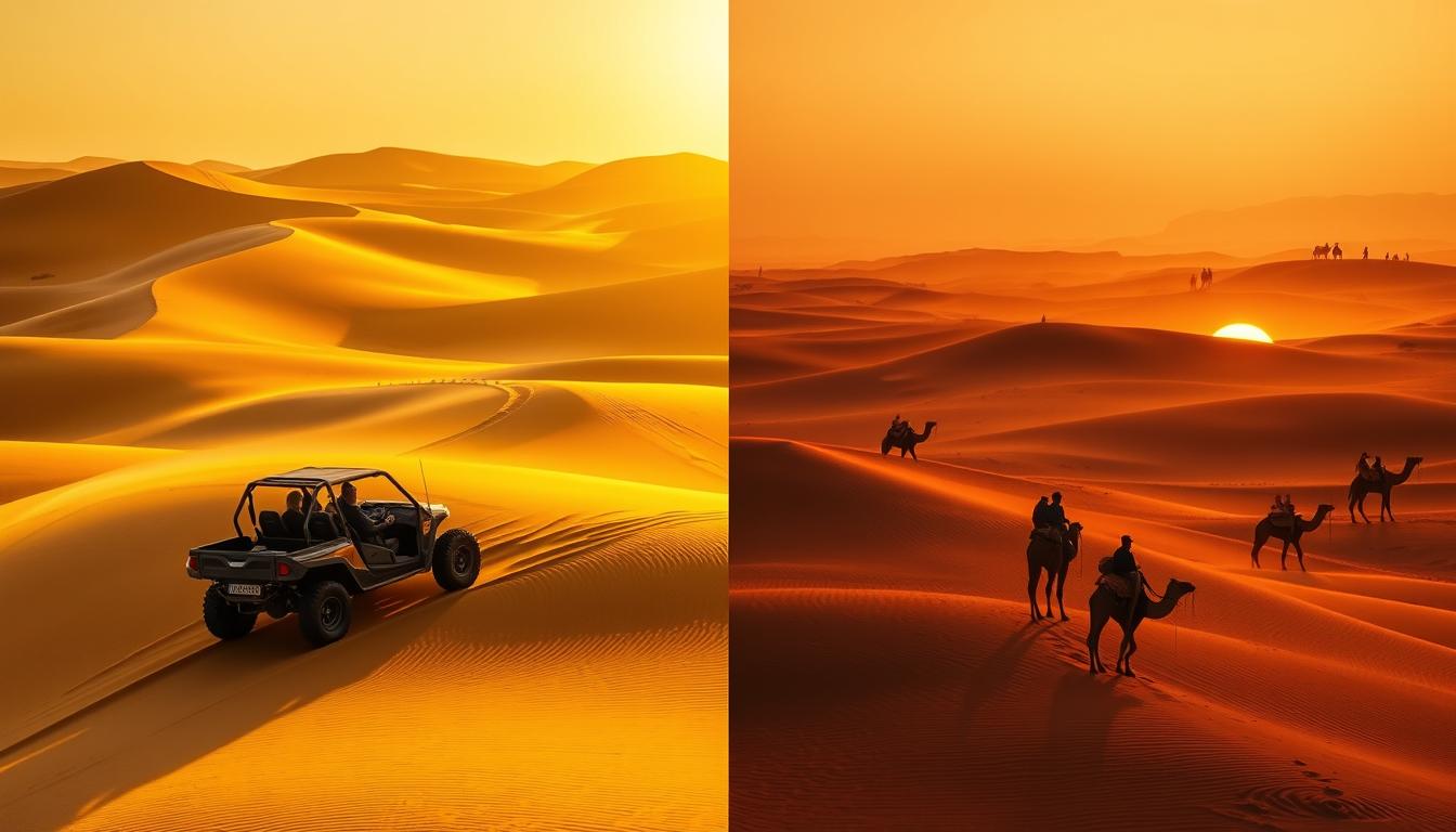 Morning vs. Evening Desert Safari Dubai